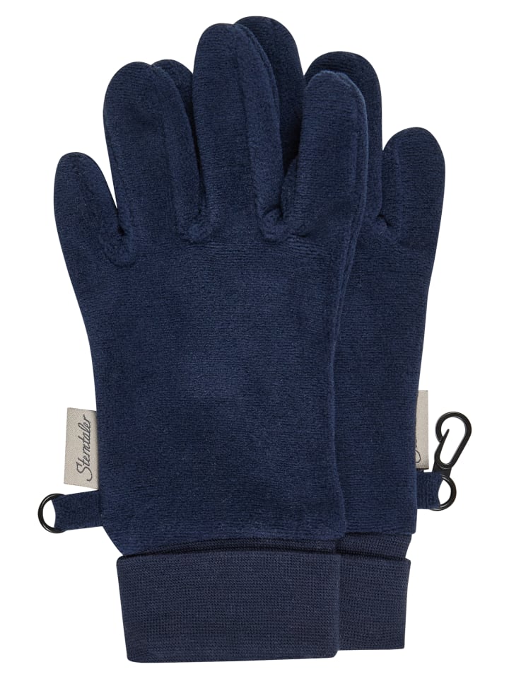 Fingerhandschuh in marineblau