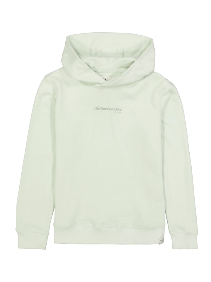 Sweater Hoodie Kapuzenpullover in milky green