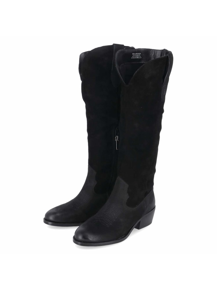 Westernstiefel in schwarz
