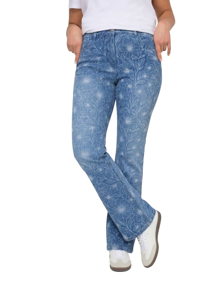 Jeans in light blue