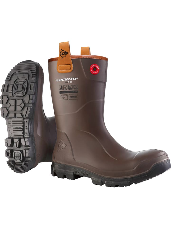 Gummistiefel RigPRO in dunkelbraun