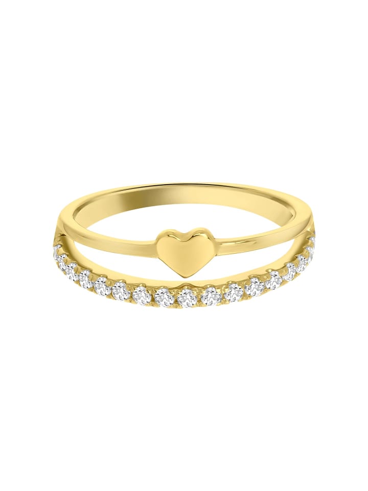925 Silber Ring Herz
