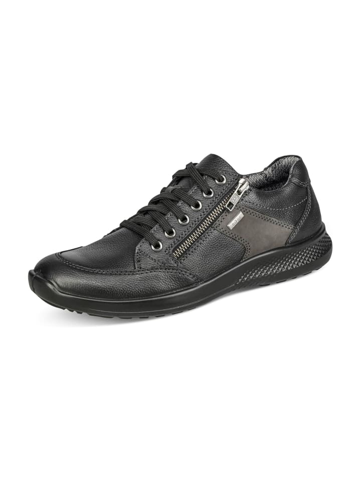Komfort Schnürschuhe in Schwarz
