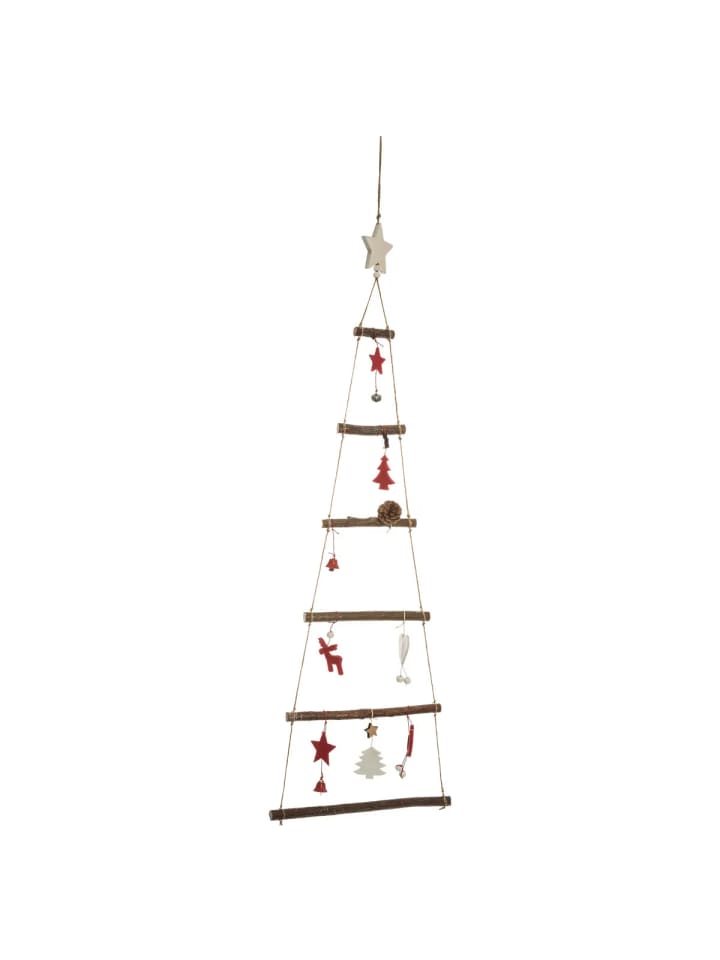 Weihnachtsbaum zum Aufhängen in Mehrfarben, 83 cm