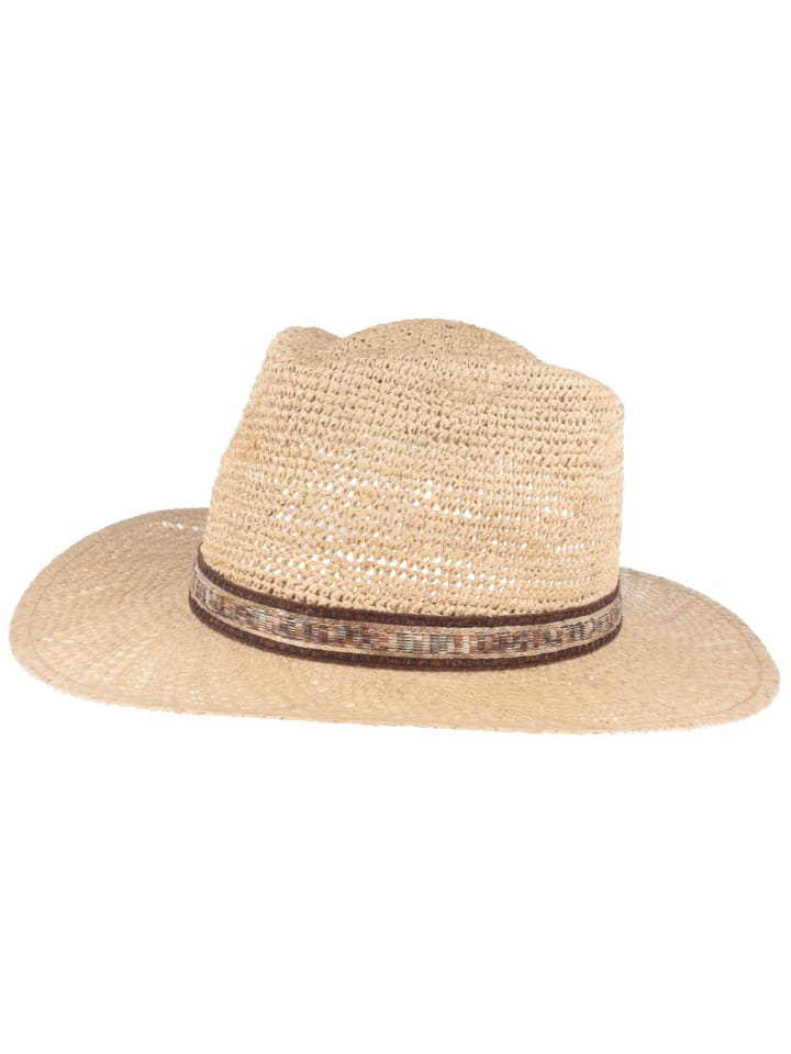 Strohhut in beige