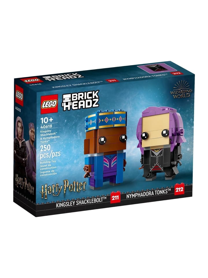 BrickHeadz 40618 Kingsley Shacklebolt™ & Nymphadora Tonks™
