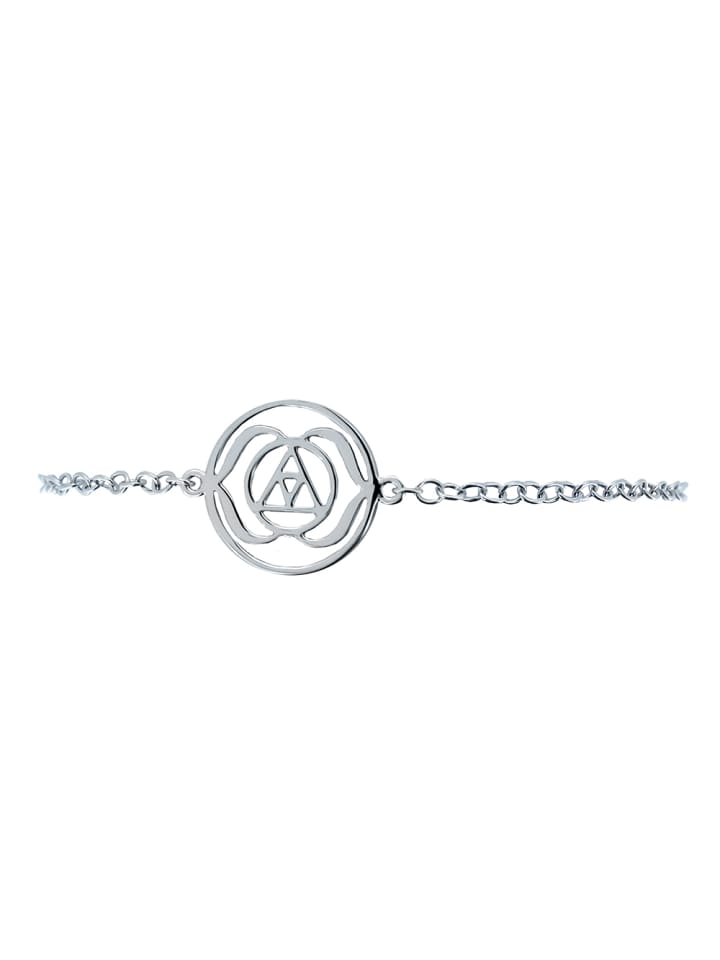 Armband "Stirn-Chakra 18-19 cm" in Silber