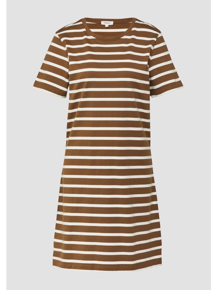 Kleid in 89G9_braun