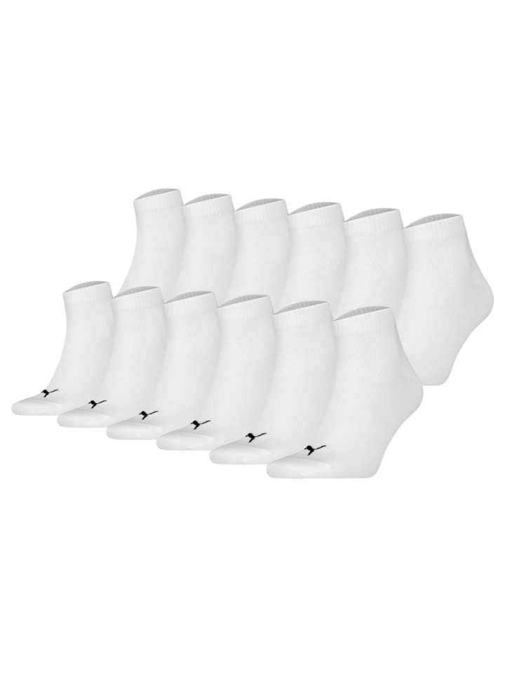 Socken 12er Pack in Weiß