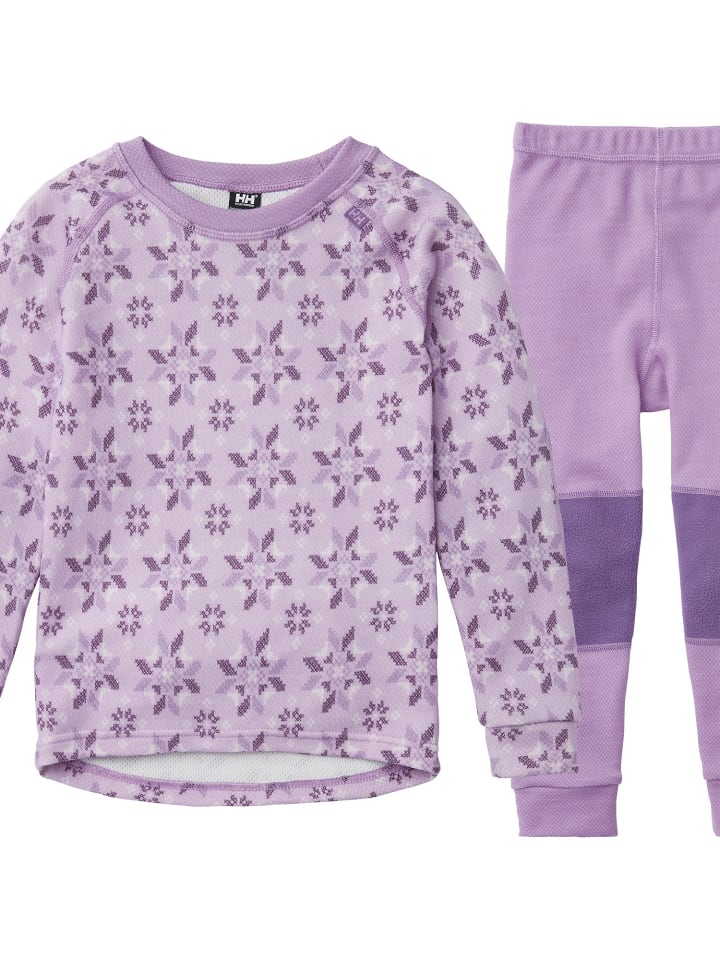 HH GRAPHIC LIFAMERINO SET in Lila
