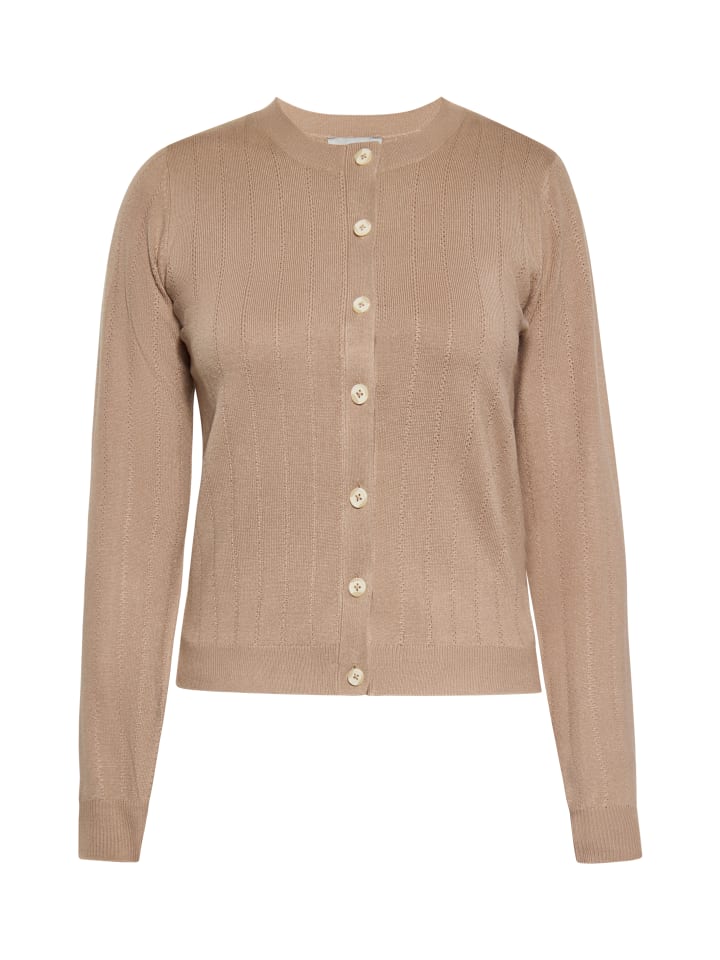 Women Cardigan in Taupe