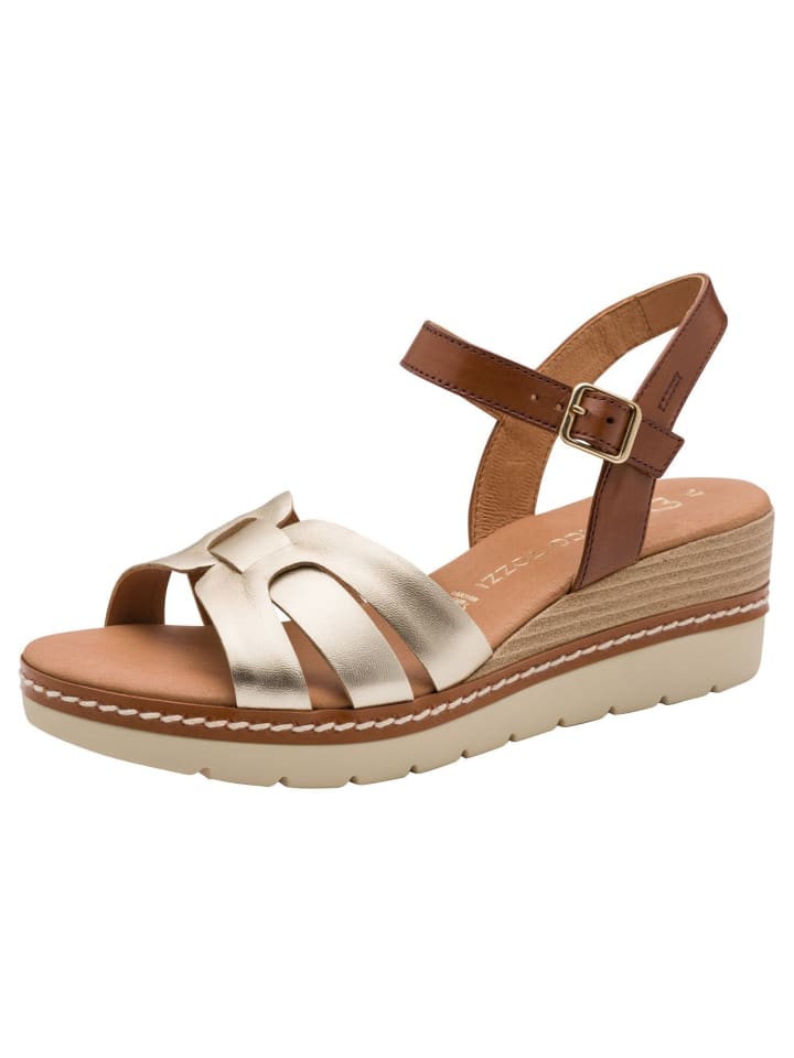 Sandalette in GOLD COMB