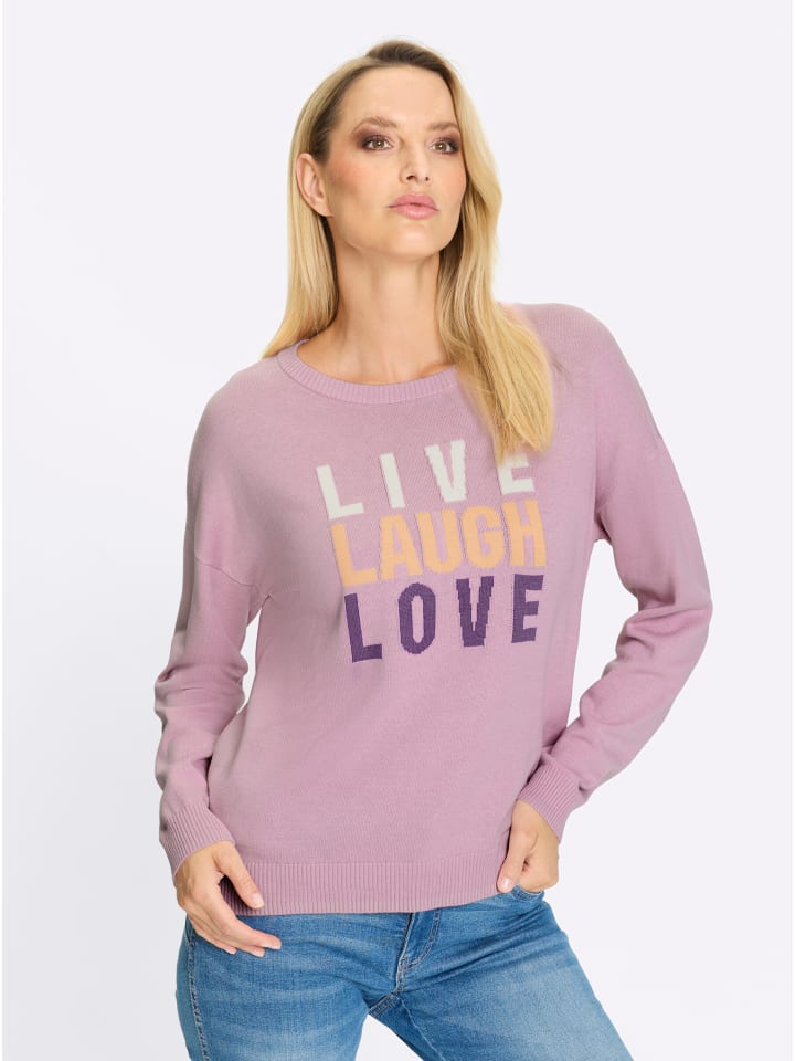 Pullover in rosé