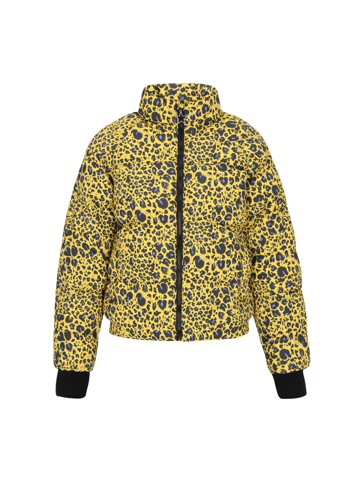 Women Jacket in yellow multicolor