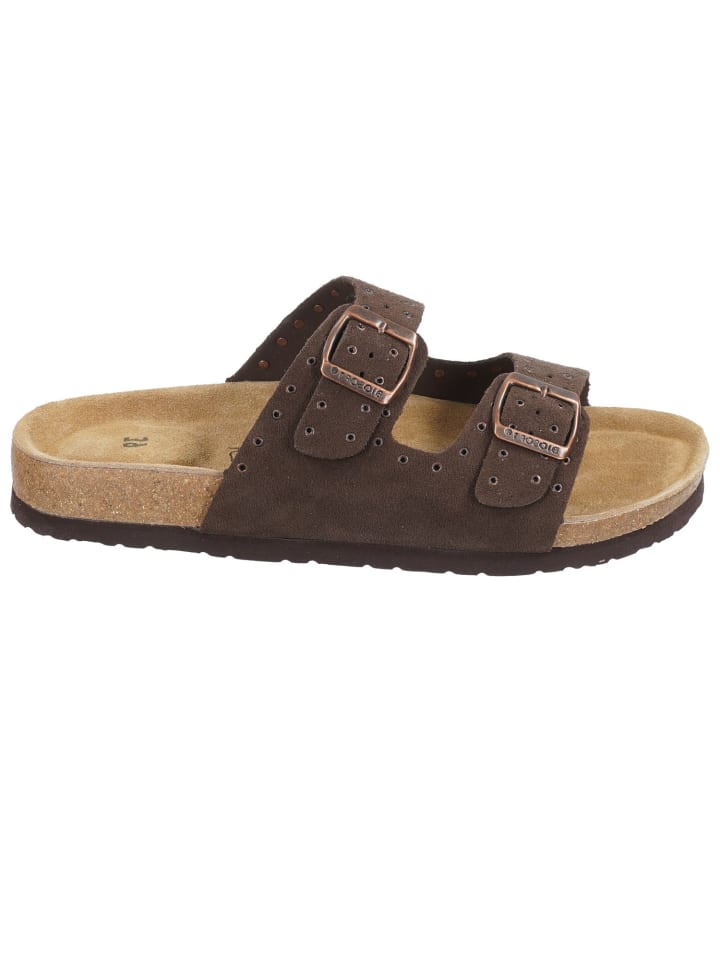 Sandalen Schnalle Riemen in Braun