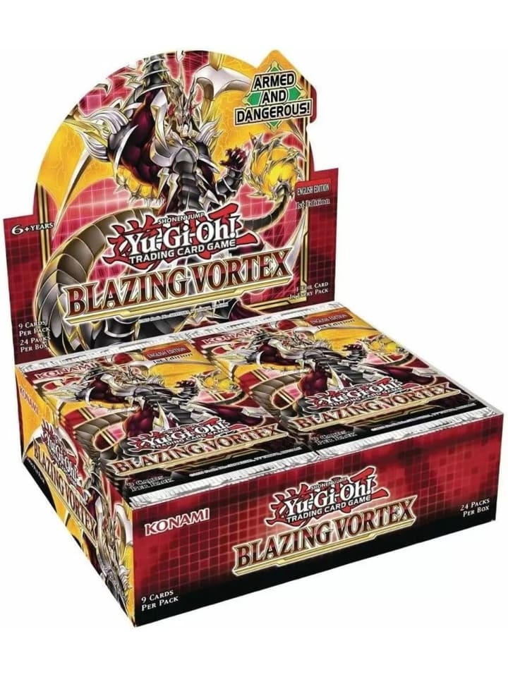 Yu-Gi-Oh! Blazing Vortex 24 Booster Display Englisch 1st edition
