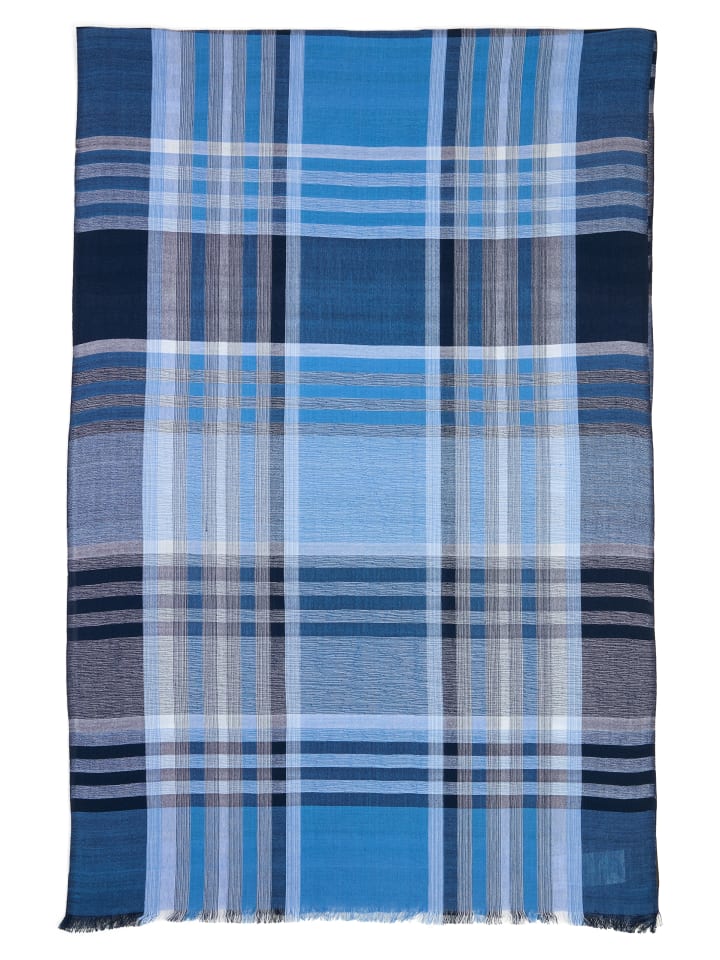 Schal in blau marine - 0001