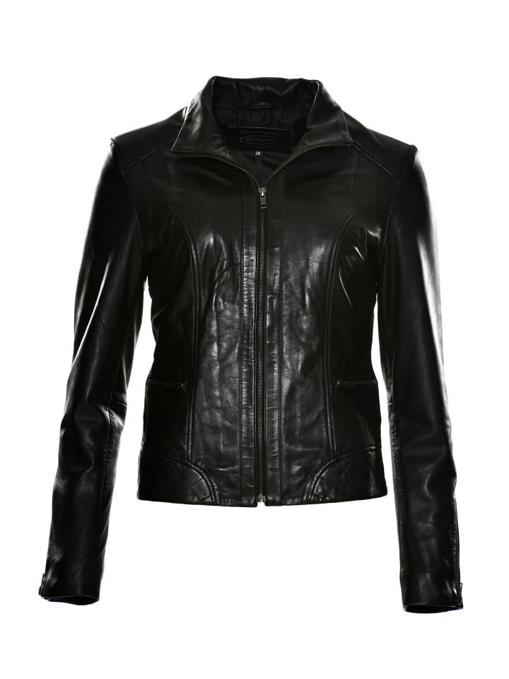 Lederjacke 31020357 in schwarz