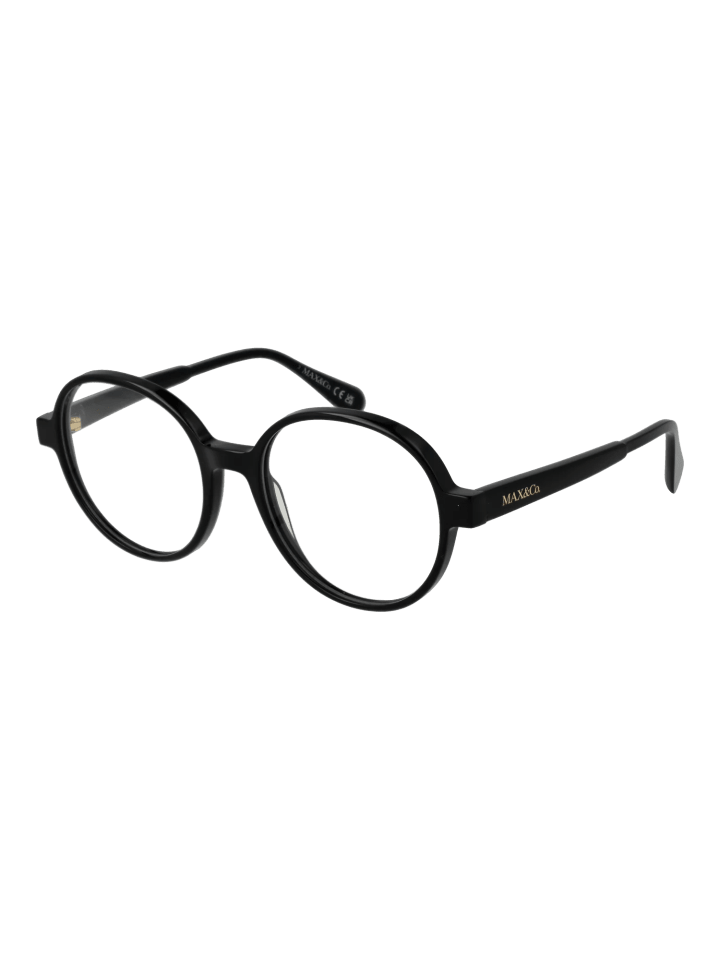 Damen Optische Fassungen Rund Schwarz