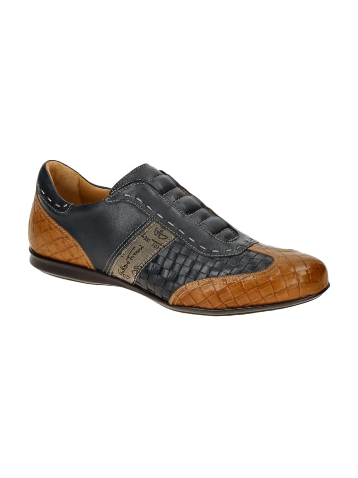 Klassische Schnürschuhe in Blau