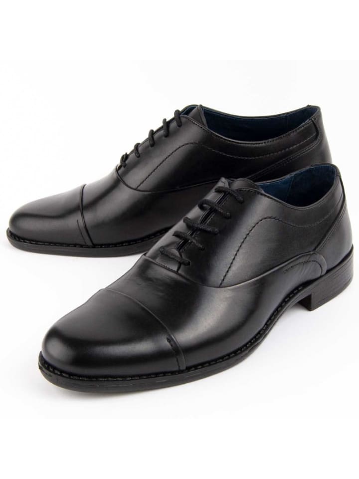 Schnürschuhe Dario2 in Schwarz