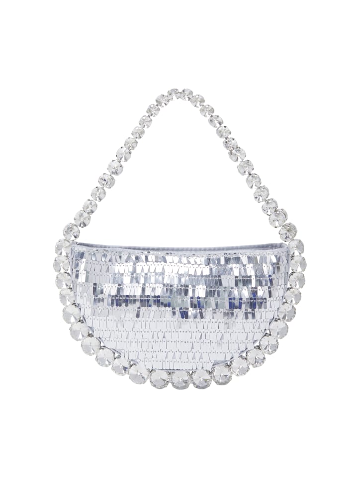 Women Handbag in Silver