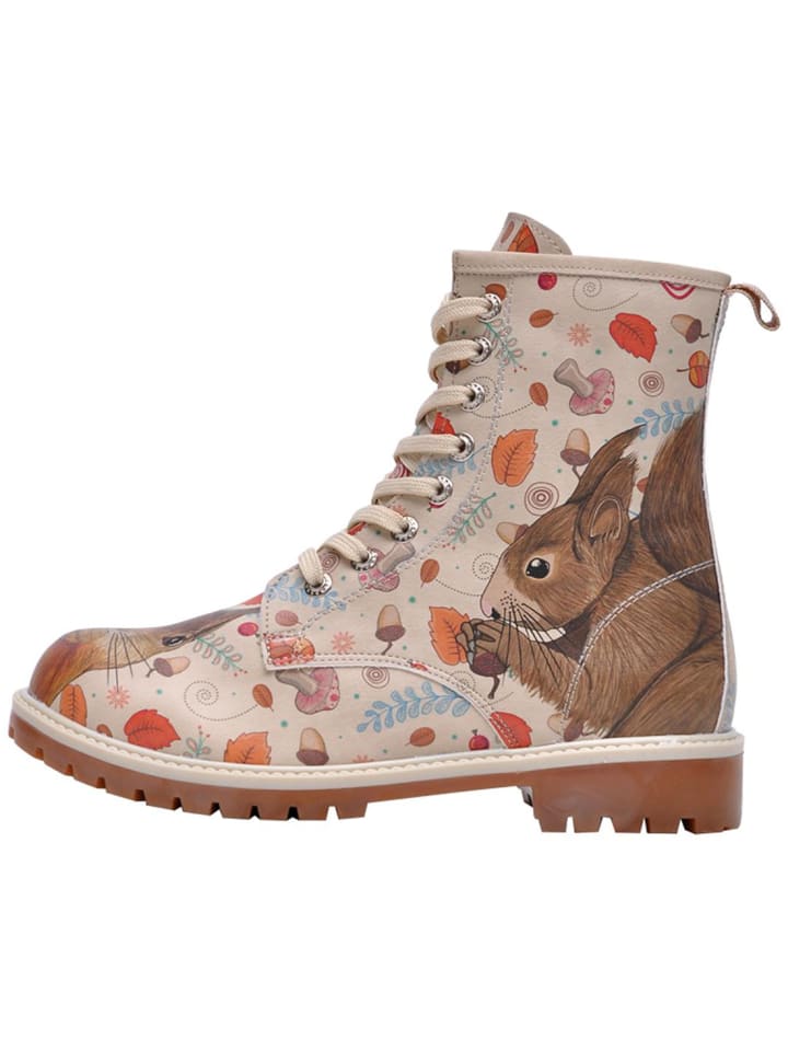 Longe Boots - squirrel in Beige