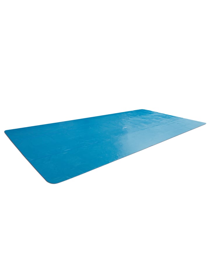 Solarabdeckplane für Frame-Pools 975x488cm in blau