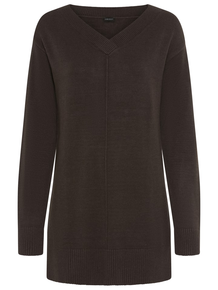 Strickpullover in braun