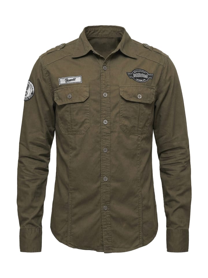 Long Sleeve Shirt in olive