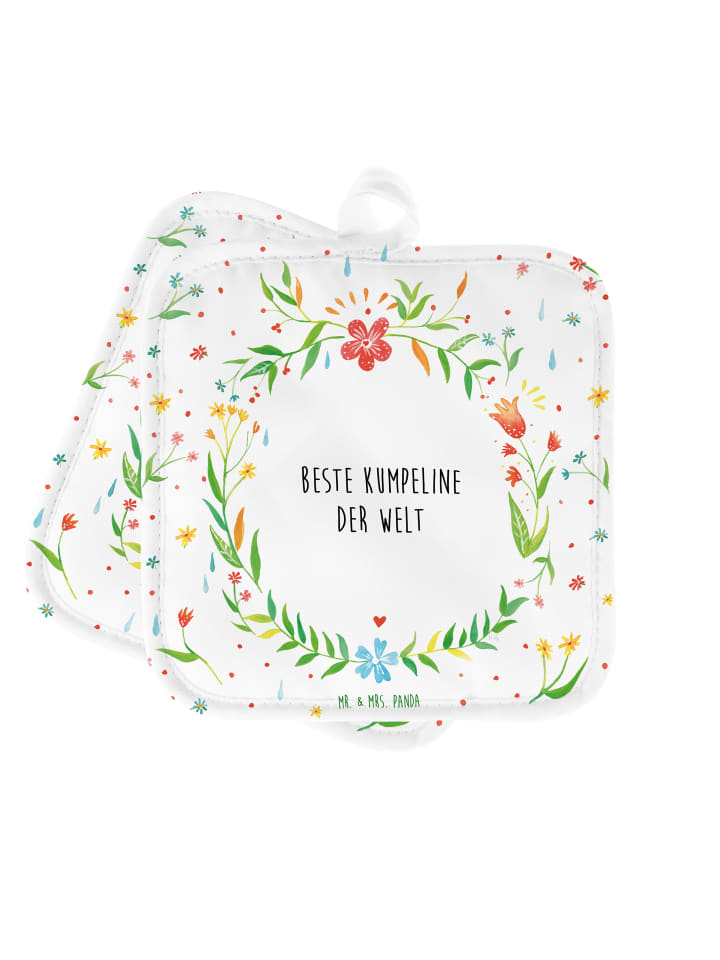 2er Set Topflappen  Kumpeline mit Spruch in Keine Angabe