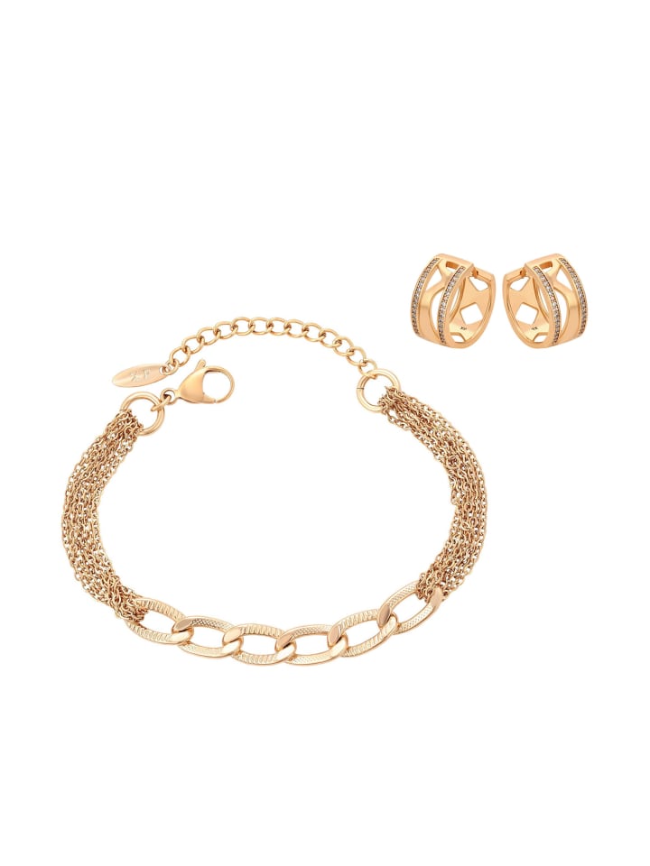 Women Jewelry Set in gold
