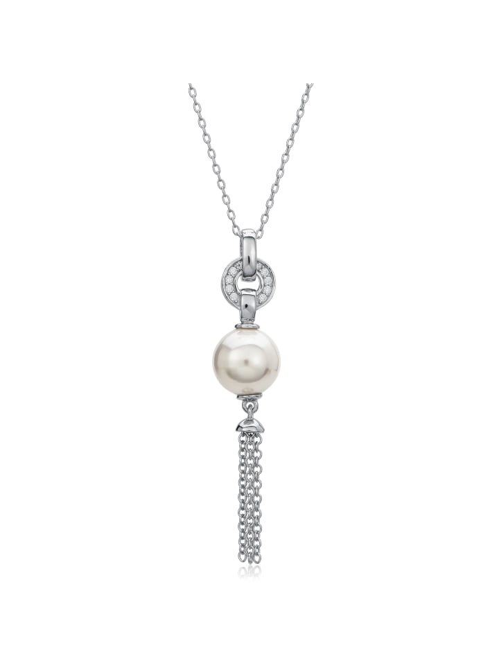Collier "PERLE" in Silber aus Sterling-Silber
