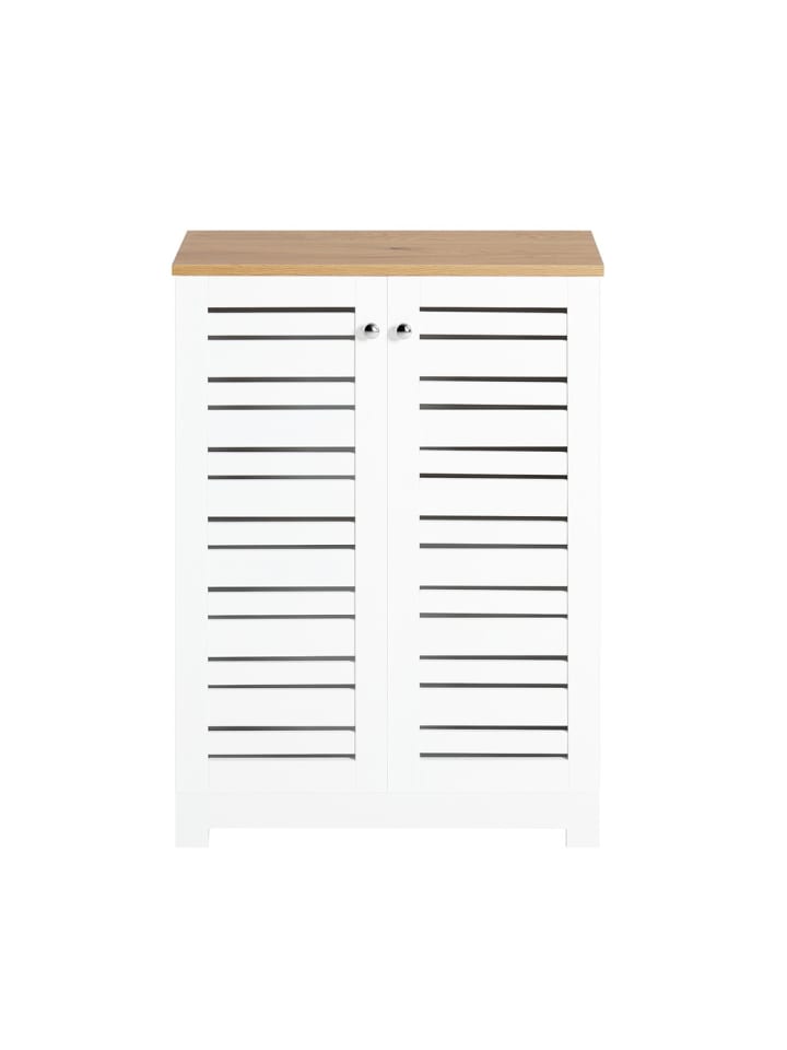 Badschrank in Reinweiß - (W) 30 x (H) 82 x (L) 60 cm