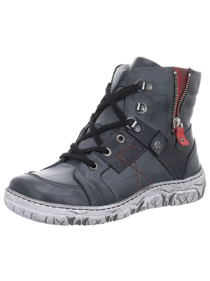 Stiefelette in schwarz