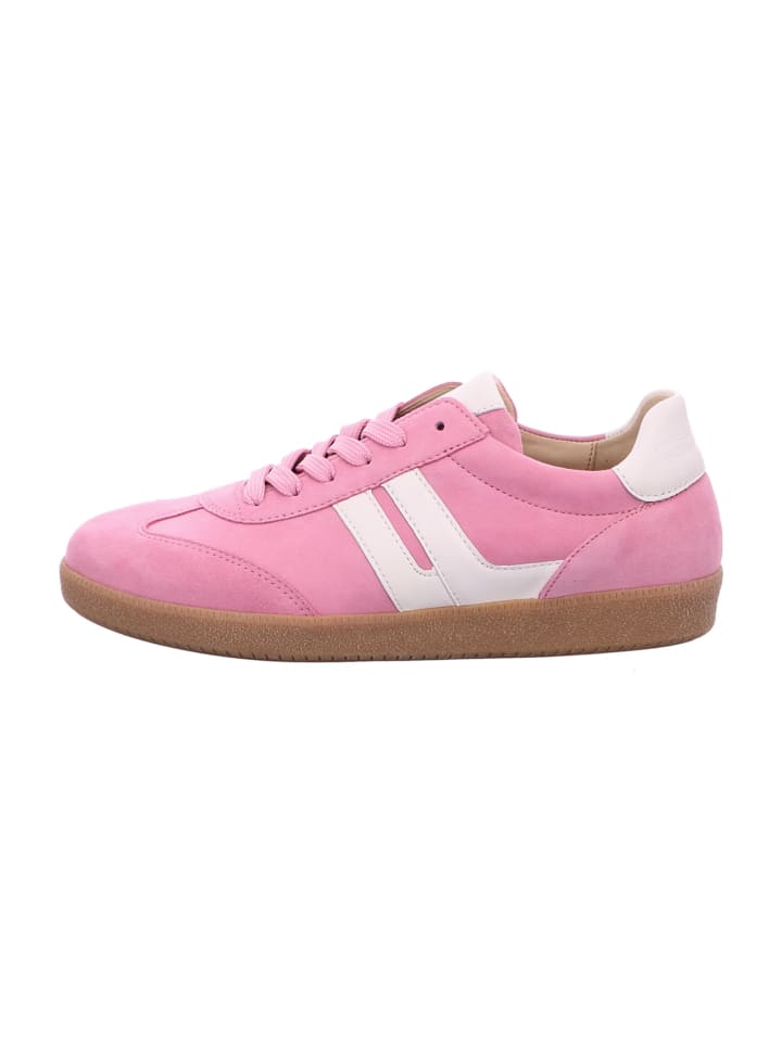Sportliche Schnürschuhe in Rosa