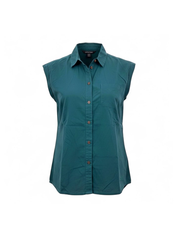Bluse Mojave Shirt Teal Green Shirt Damen Bluse in Grün