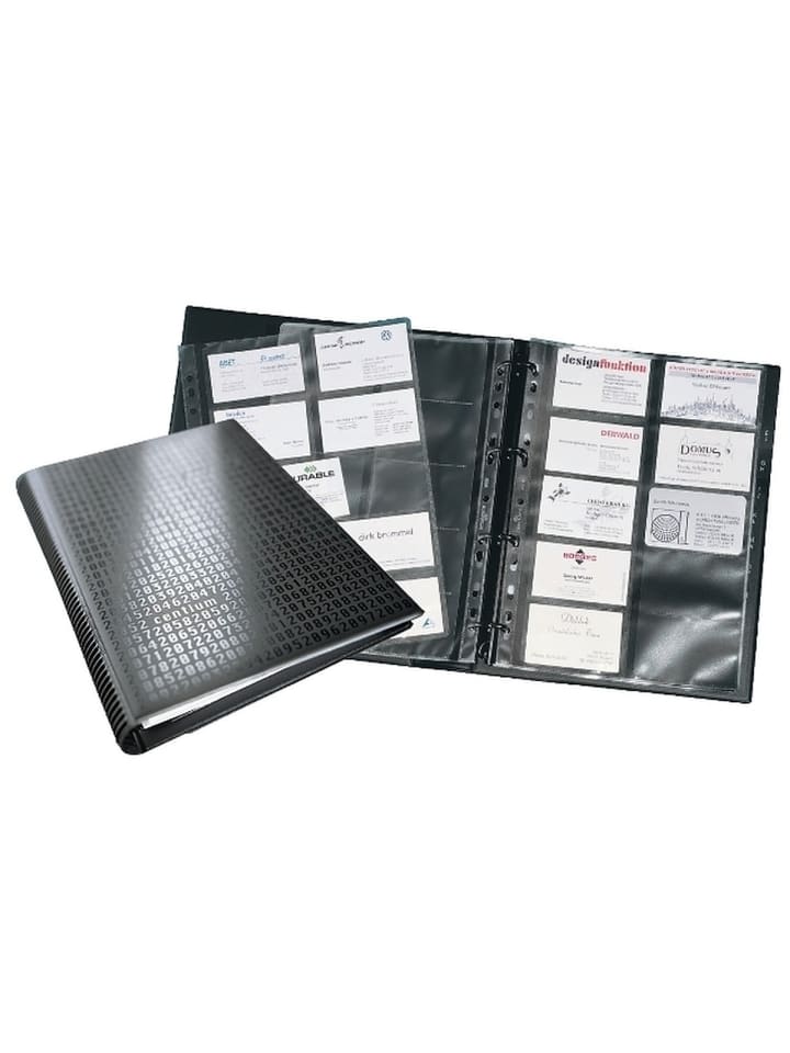 Visitenkarten-Ringbuch Visifix centium A4 schwarz