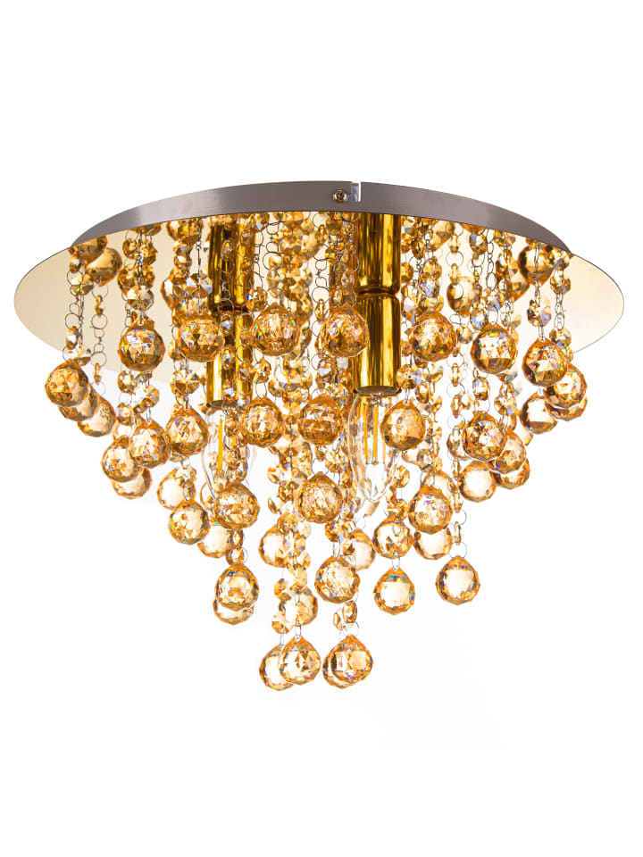 Deckenleuchte "LONDON" in gold