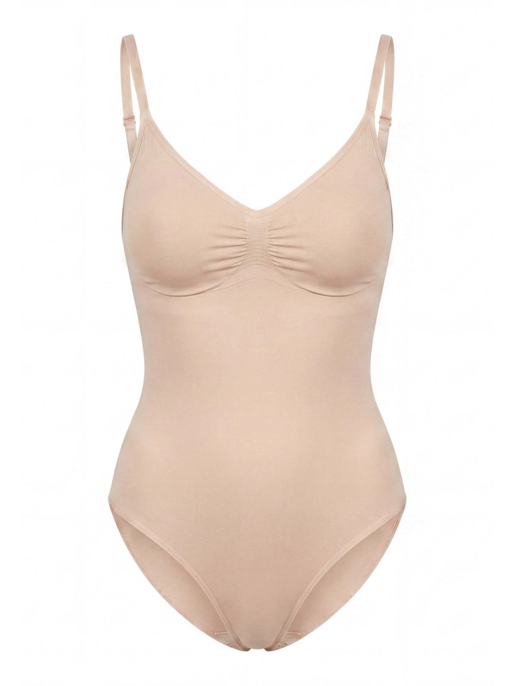 Shaping Body Slip Seamless Beige 1 Stück