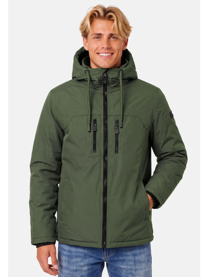 A. Salvarini Herren Winterjacke AS332 in Dark Olive