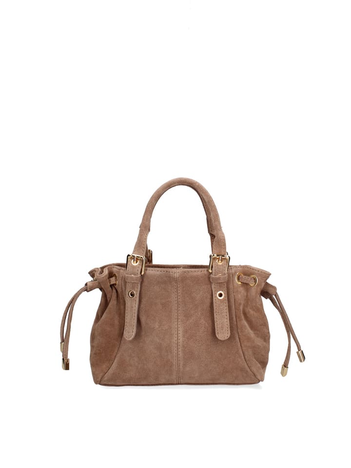 Schultertasche in LIGHT TAUPE