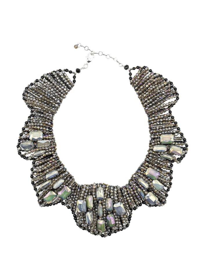 Kurze Kette " Palermo " in grau