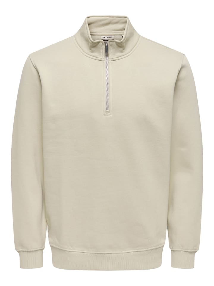 Sweatshirt in Silver Lining