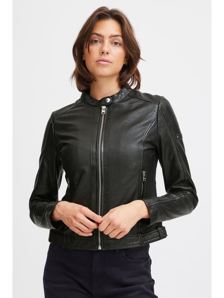 Lederjacke OXDenise in Schwarz
