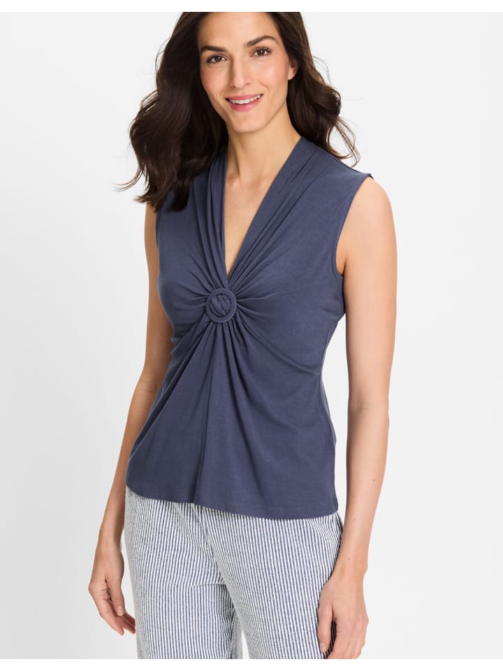 T-Shirt in Indigo Denim