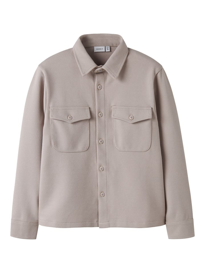 Overshirt in Chateau Gray