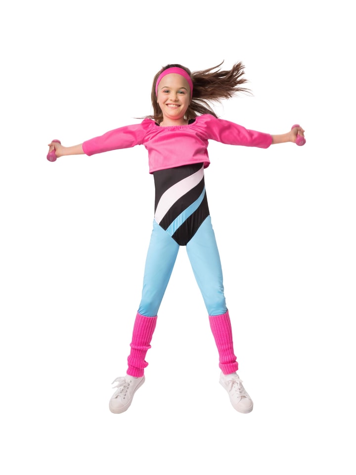 Neunzigerjahre-Look, auch Fitnesstrainerin, Gr. 140 (9-10 Jahre)