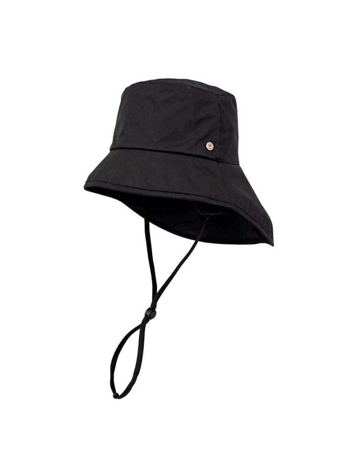 Mütze mit Ohrenschutz in schwarz