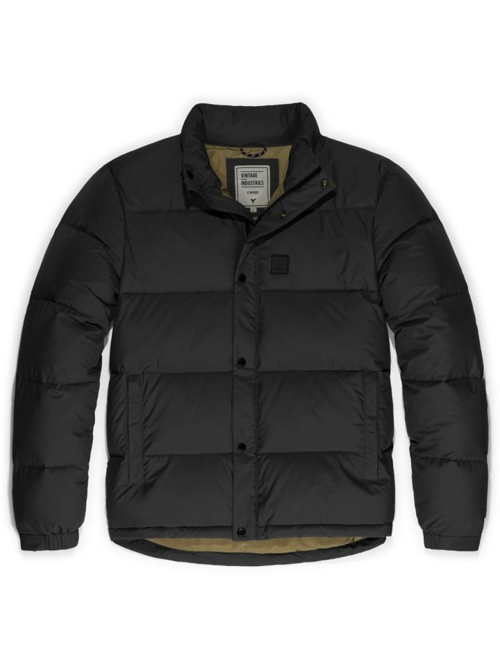 Steppjacke in Schwarz